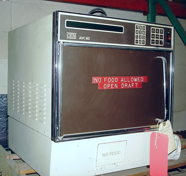 CEM AVC-80-3 Microwave Moisture Solids Analyzer,